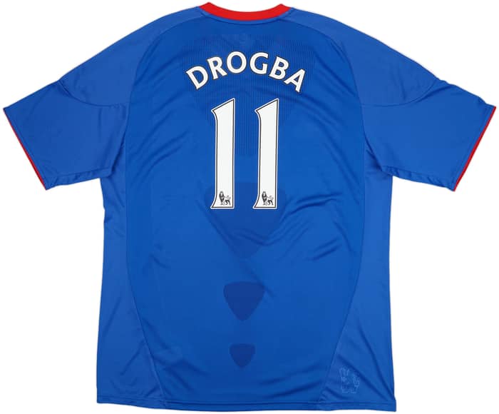 2010-11 Chelsea Home Shirt Drogba #11 (XL)