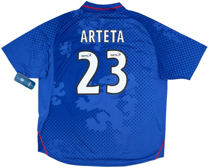 2002-03 Rangers Home Shirt Arteta #23 (XXL)