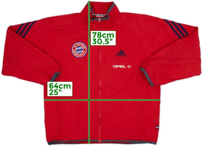 1999-00 Bayern Munich adidas Track Jacket - 6/10 - (L)
