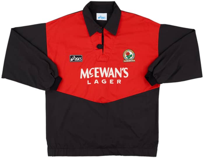 1993-94 Blackburn Asics Drill Top - 9/10 - (M)