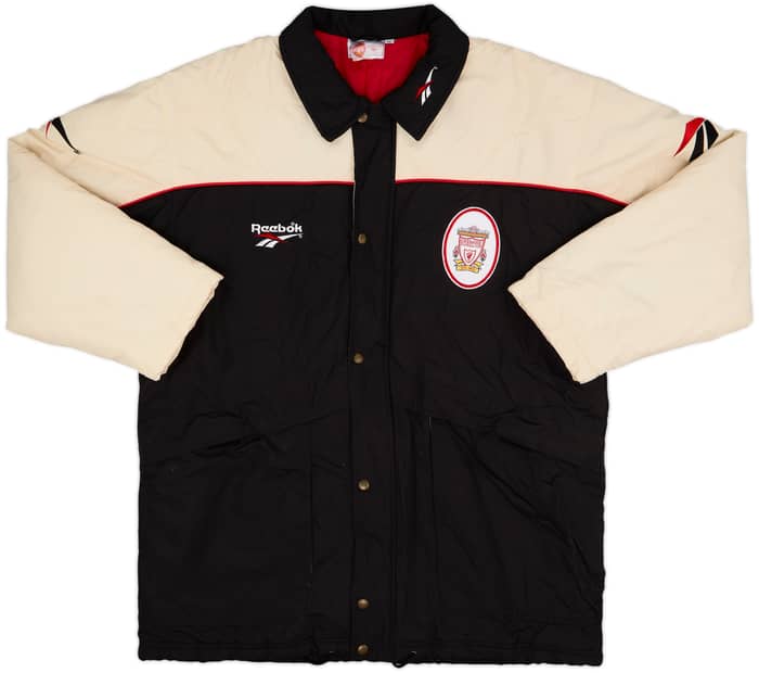 1996-97 Liverpool Reebok Padded Bench Coat - 7/10 - (XL)