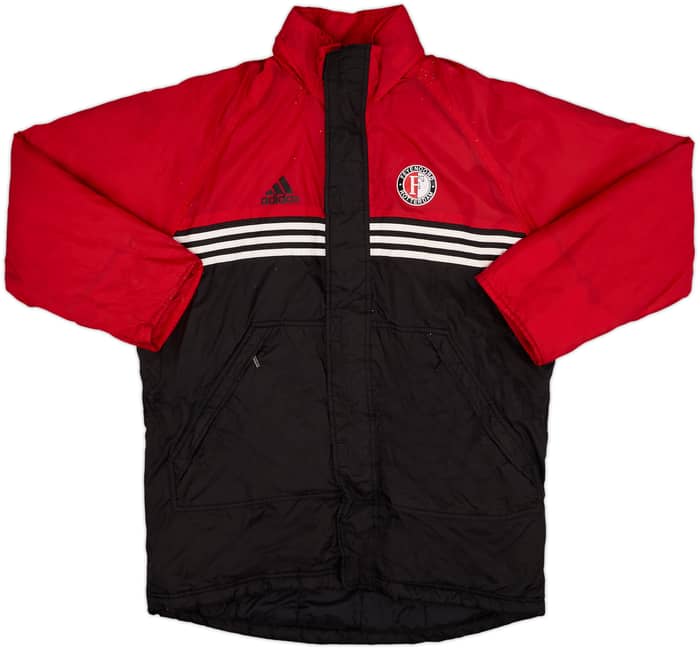 1998-99 Feyenoord adidas Padded Bench Coat - 7/10 - (M/L)