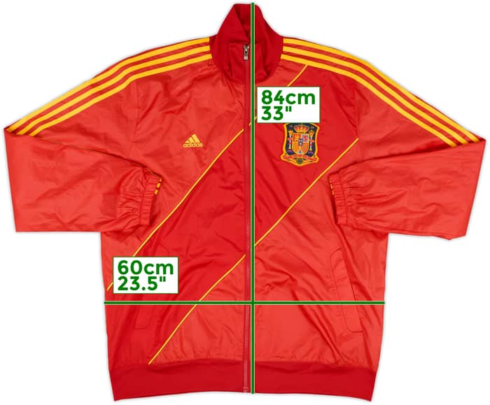 2012-13 Spain adidas Track Jacket - 9/10 - (L)