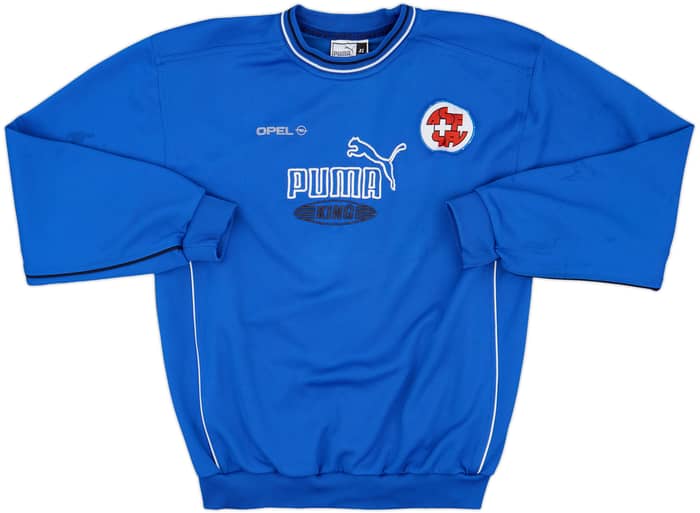 1998-00 Switzerland Player Issue Puma Sweat Top - 8/10 - (XL)