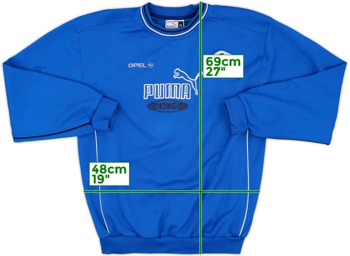 1998-00 Switzerland Player Issue Puma Sweat Top - 8/10 - (XL)