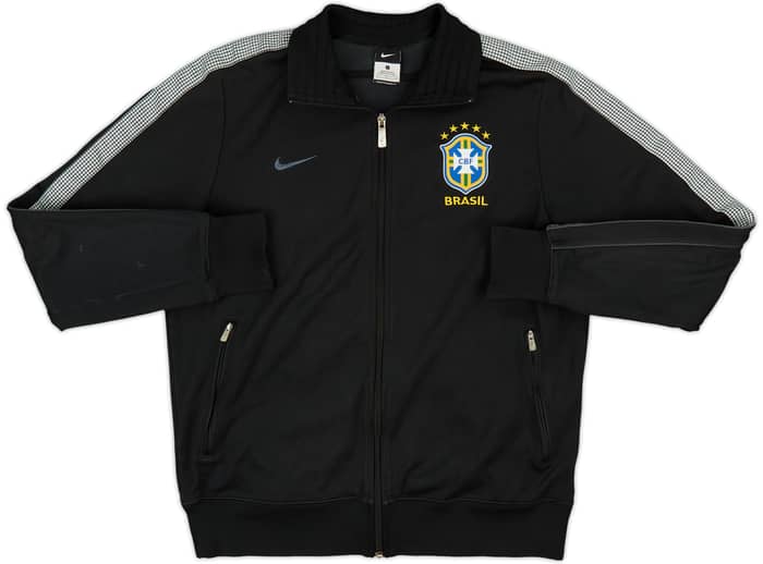 2013-14 Brazil Nike Track Jacket - 8/10 - (L)