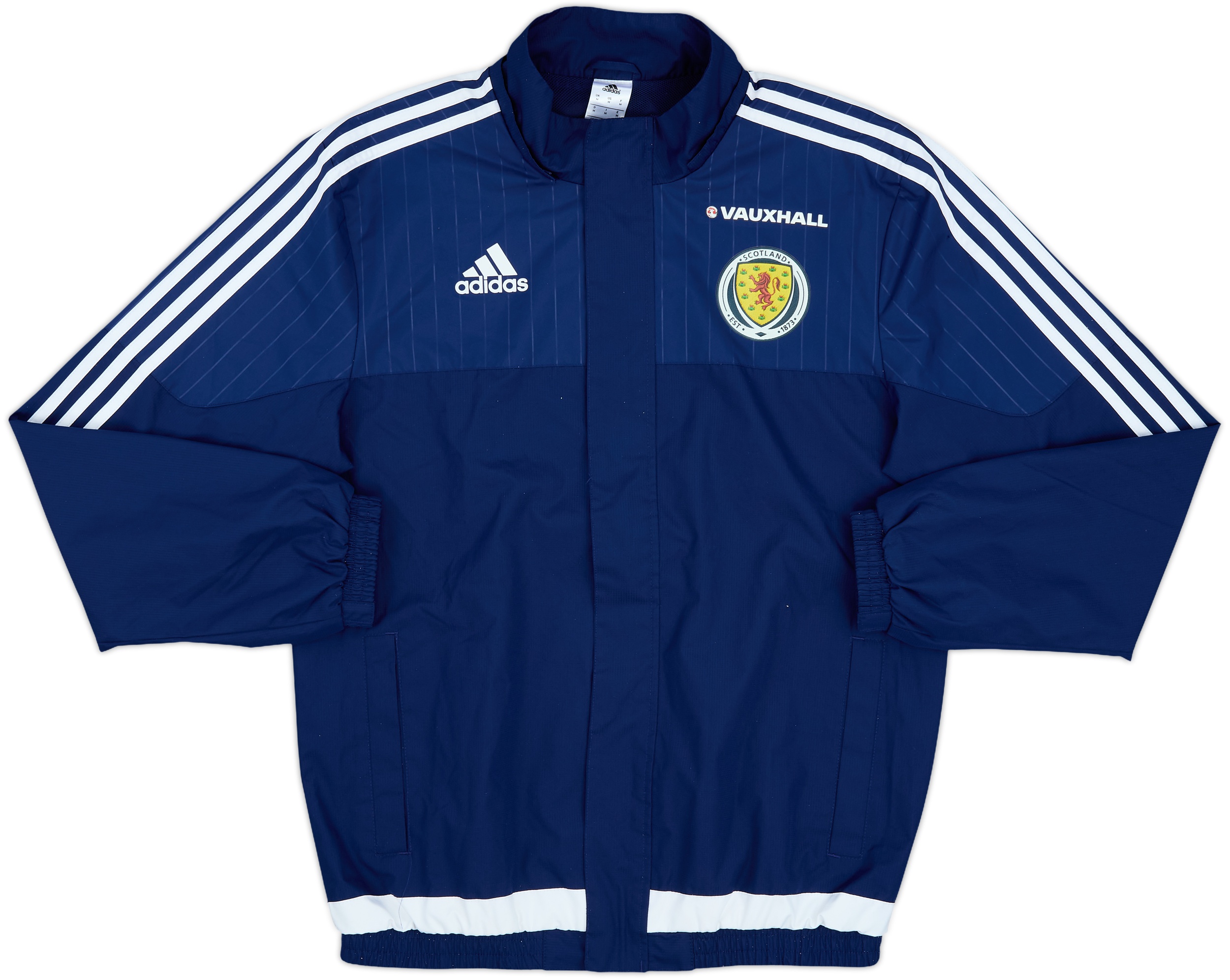 2015-16 Scotland adidas Rain Jacket - 7/10 - (M)