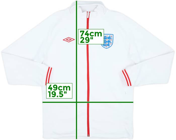 2010-11 England Umbro Track Jacket - 8/10 - (M)