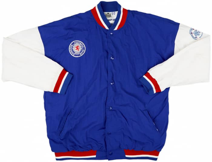 1990-92 Rangers Admiral Bomber Jacket - 8/10 - (L)