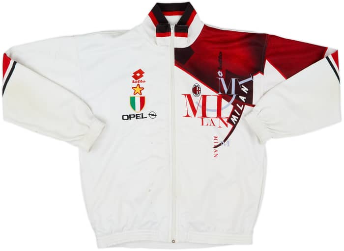 1994-95 AC Milan Lotto Track Jacket - 6/10 - (XL)