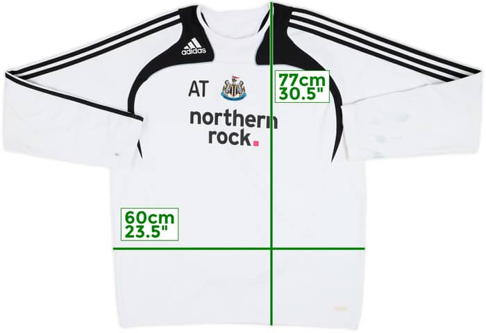2008-09 Newcastle adidas Staff Issue Drill Top AT - 6/10 - (L/XL)
