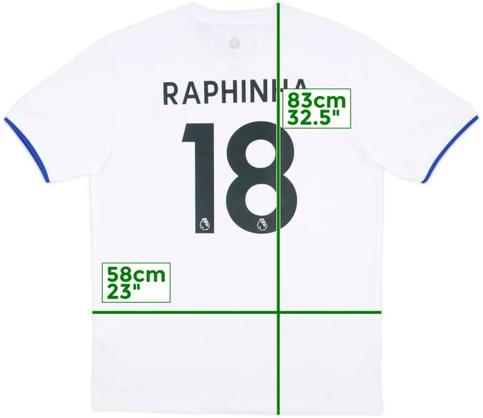 2020-21 Leeds United Home Shirt Raphinha #18 (3XL)