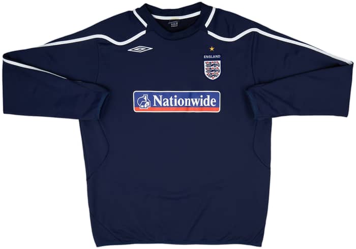 2007-09 England Umbro Sweat Top - 7/10 - (XXL)