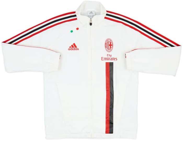 2011-12 AC Milan adidas Track Jacket - 8/10 - (XL.Boys)