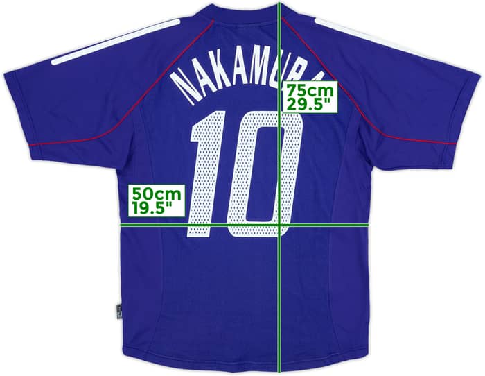 2002-04 Japan Home Shirt Nakamura #10 - 10/10 - (M)