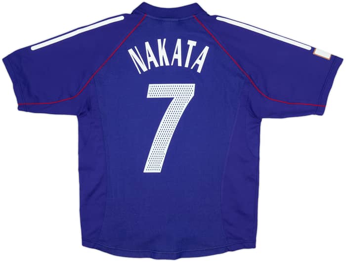 2002-04 Japan Home Shirt Nakata #7 - 9/10 - (M)