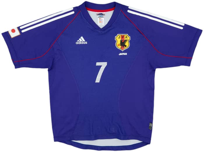2002-04 Japan Home Shirt Nakata #7 - 9/10 - (M)