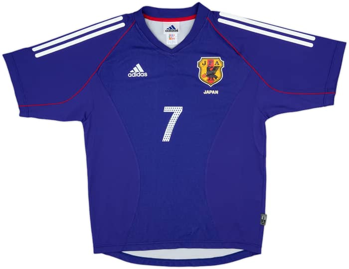 2002-04 Japan Home Shirt Nakata #7 - 6/10 - (M)