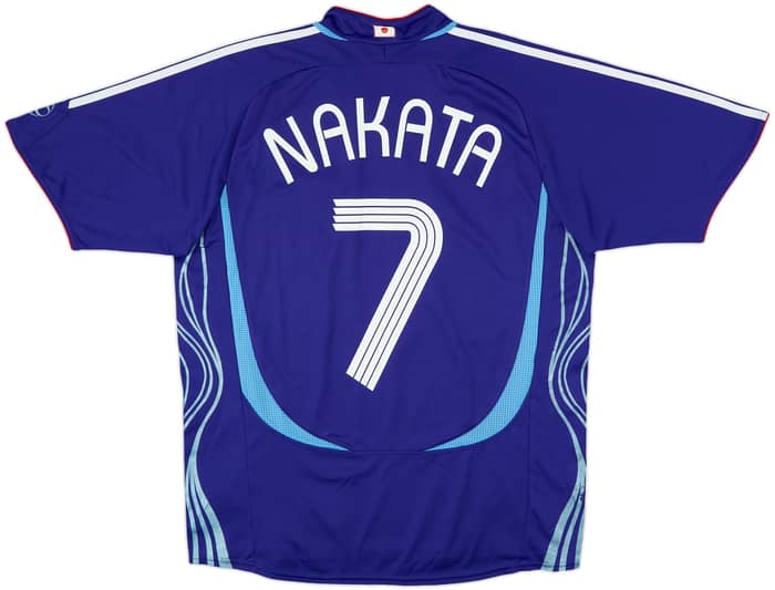 2006-08 Japan Home Shirt Nakata #7 - 6/10 - (M)