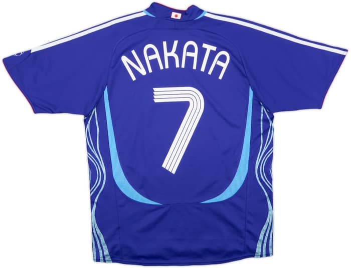 2006-08 Japan Home Shirt Nakata #7 - 6/10 - (M)