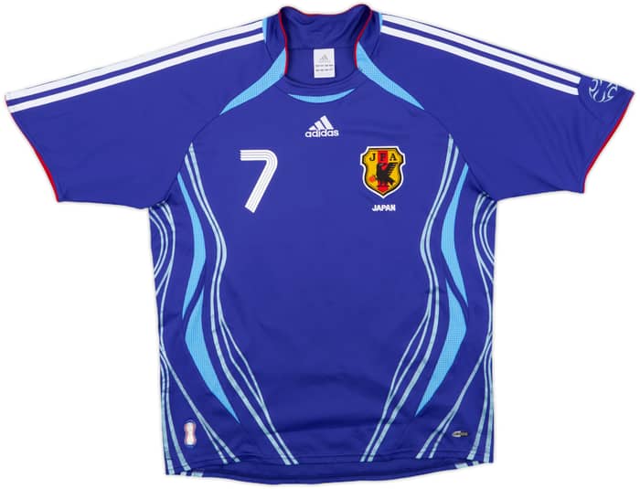 2006-08 Japan Home Shirt Nakata #7 - 6/10 - (M)