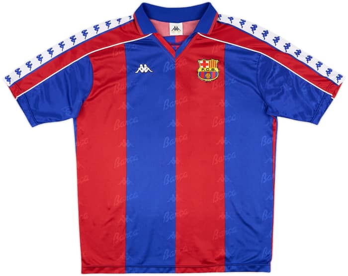 1992-95 Barcelona Home Shirt #10 - 8/10 - (L)