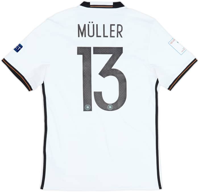 2015-16 Germany Home Shirt Muller #13 - 8/10 - (S)