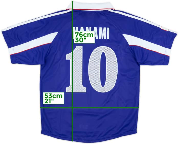 1999-00 Japan Home Shirt Nanami #10 - 9/10 - (L)