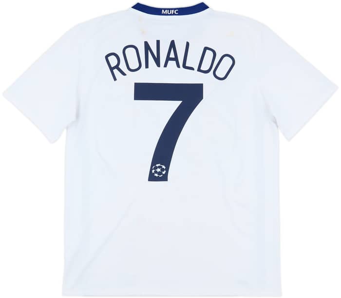 2008-10 Manchester United Away Shirt Ronaldo #7 - 5/10 - (L)