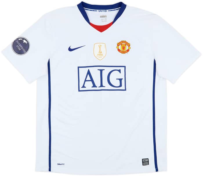 2008-10 Manchester United Away Shirt Ronaldo #7 - 5/10 - (L)
