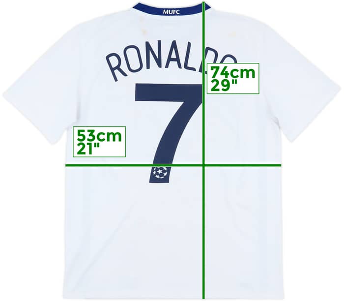 2008-10 Manchester United Away Shirt Ronaldo #7 - 5/10 - (L)