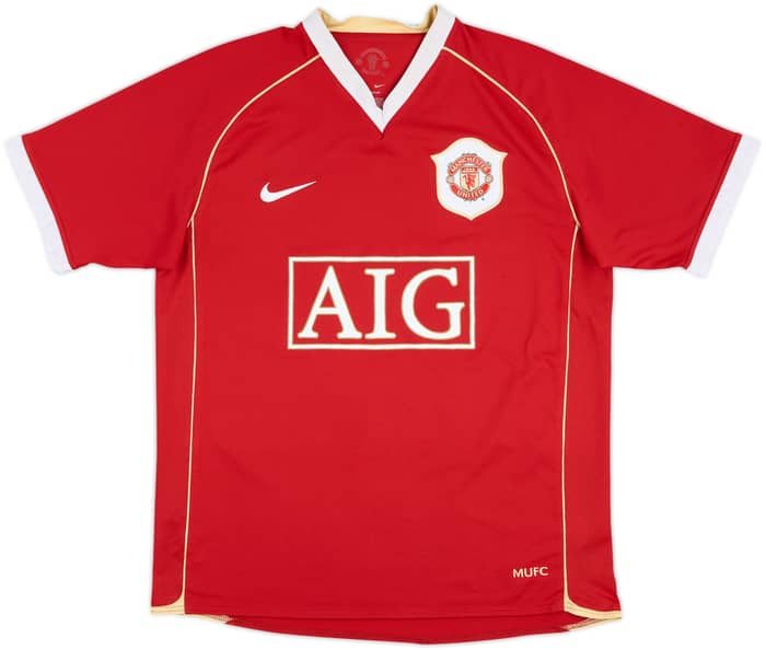 2006-07 Manchester United Home Shirt Ronaldo #7 - 7/10 - (M)