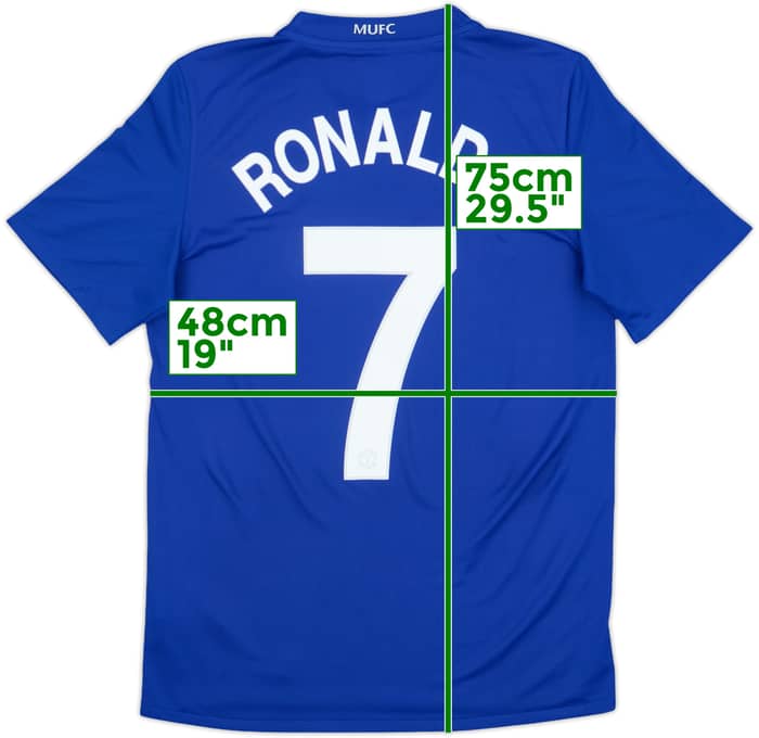 2008-09 Manchester United Third Shirt Ronaldo #7 - 6/10 - (S)