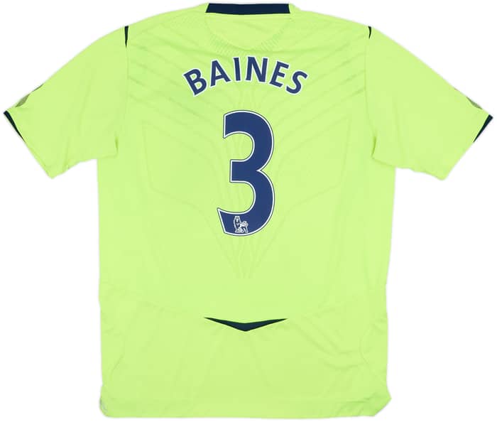 2008-09 Everton Third Shirt Baines #3 - 7/10 - (L)