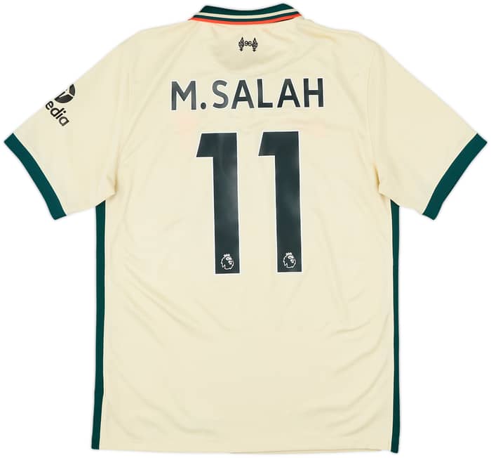 2021-22 Liverpool Away Shirt M.Salah #11 - 8/10 - (M)