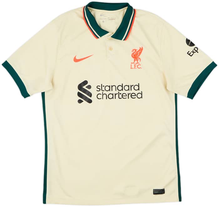 2021-22 Liverpool Away Shirt M.Salah #11 - 8/10 - (M)