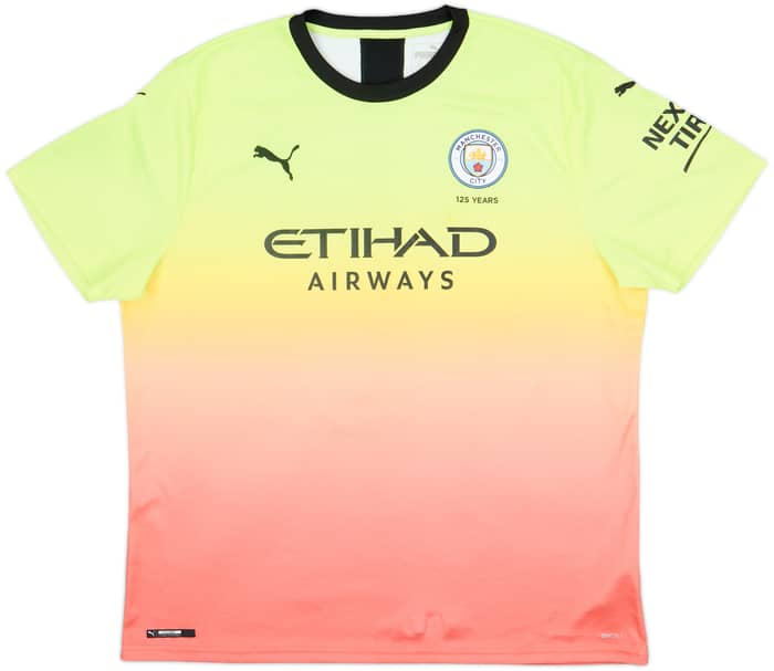2019-20 Manchester City Third Shirt Kun Aguero #10 - 8/10 - (XXL)