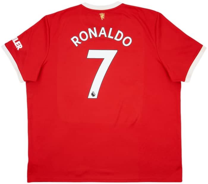 2021-22 Manchester United Home Shirt Ronaldo #7 - 7/10 - (3XL)