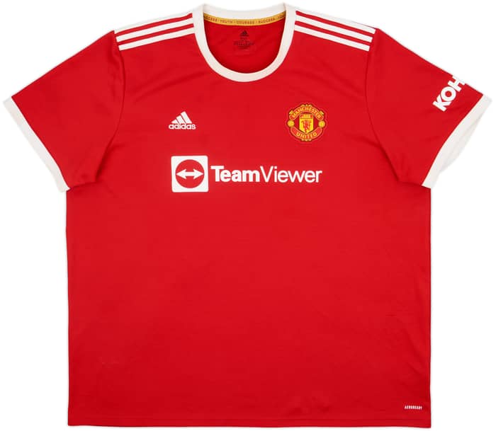 2021-22 Manchester United Home Shirt Ronaldo #7 - 7/10 - (3XL)