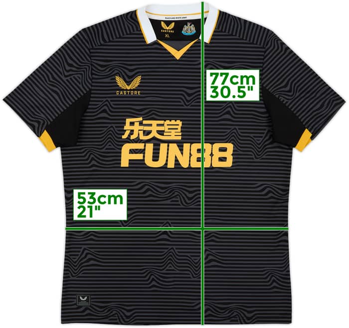 2021-22 Newcastle Away Shirt - 10/10 - (XL)