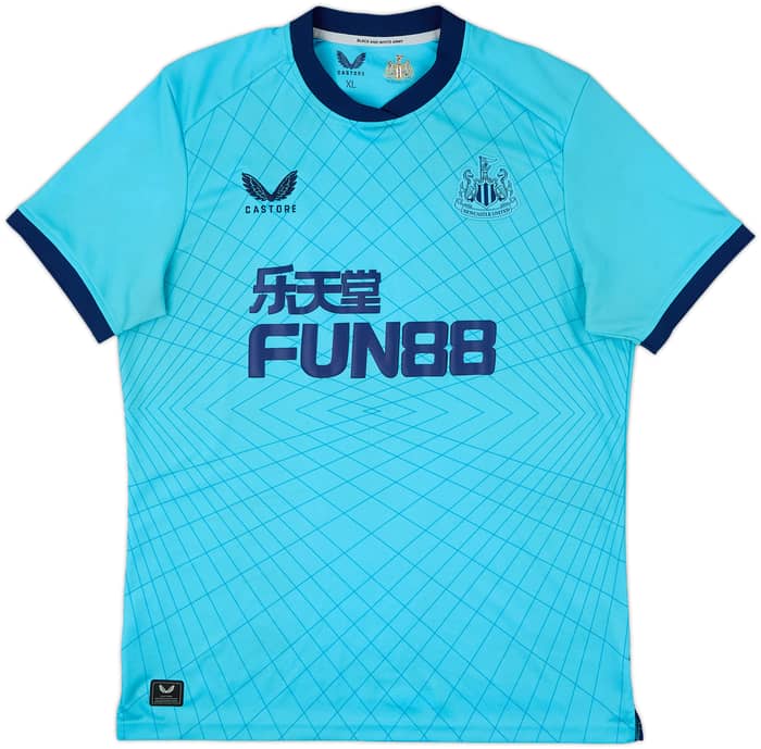2021-22 Newcastle Third Shirt - 7/10 - (XL)
