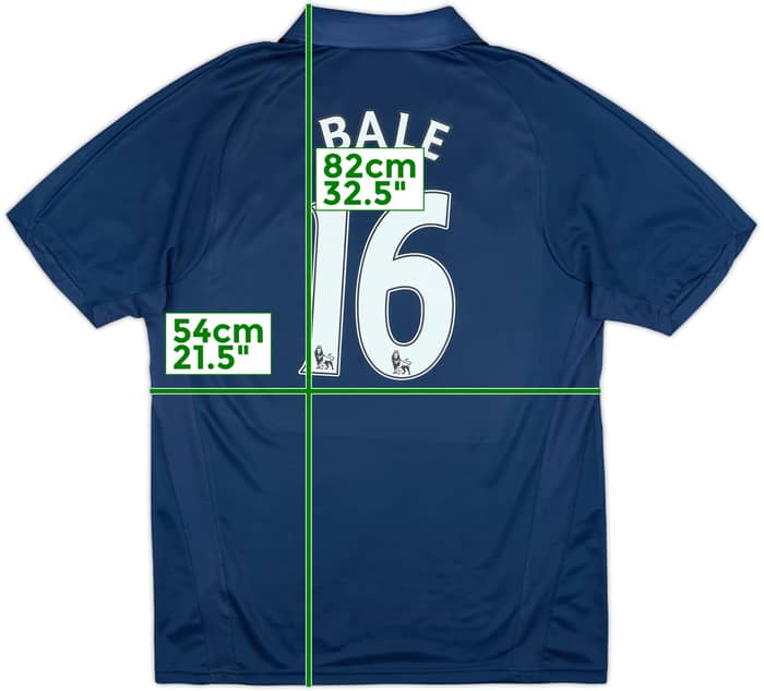 2007-08 Tottenham Away Shirt Bale #16 - 8/10 - (L)