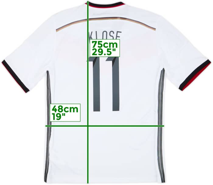 Camiseta de local de Alemania 2014-15 Klose #11 (L)