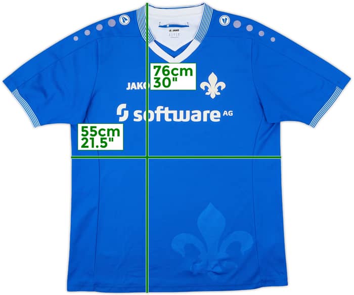 2015-16 SV Darmstadt 98 Home Shirt - 8/10 - (L)