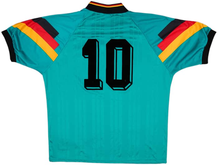 1992-94 Germany Away Shirt #10 - 8/10 - (XL)