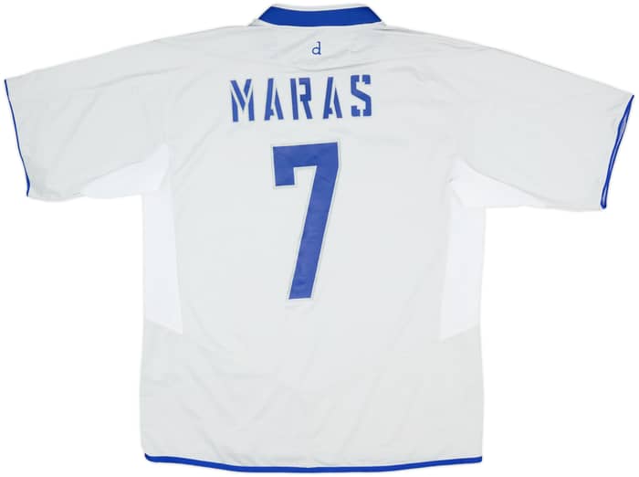 2005-06 Dinamo Zagreb Away Shirt Maras #7 - 9/10 - (M)
