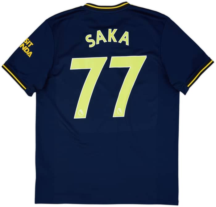 2019-20 Arsenal Third Shirt Saka #77 - 9/10 - (L)