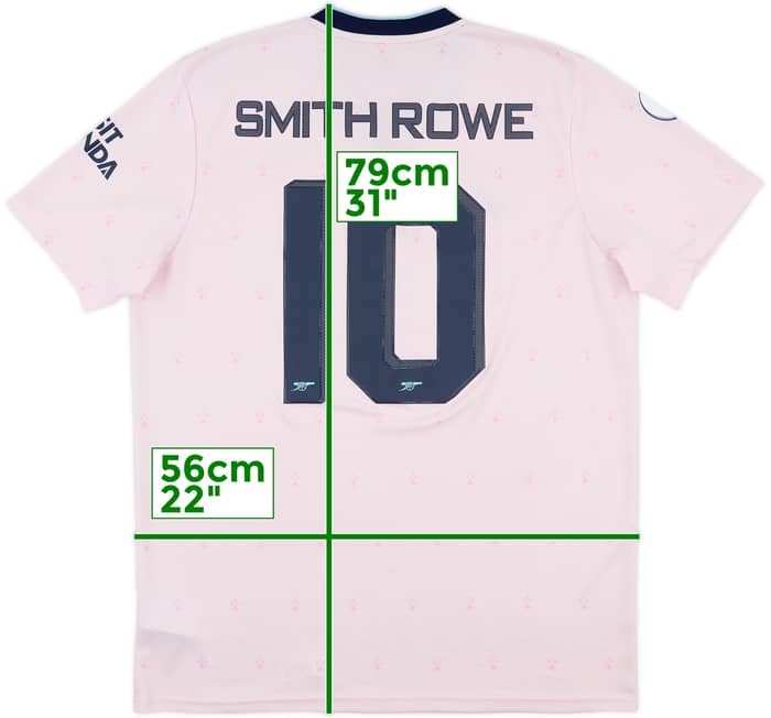 2022-23 Arsenal Third Shirt Smith Rowe #10 - 10/10 - (L)