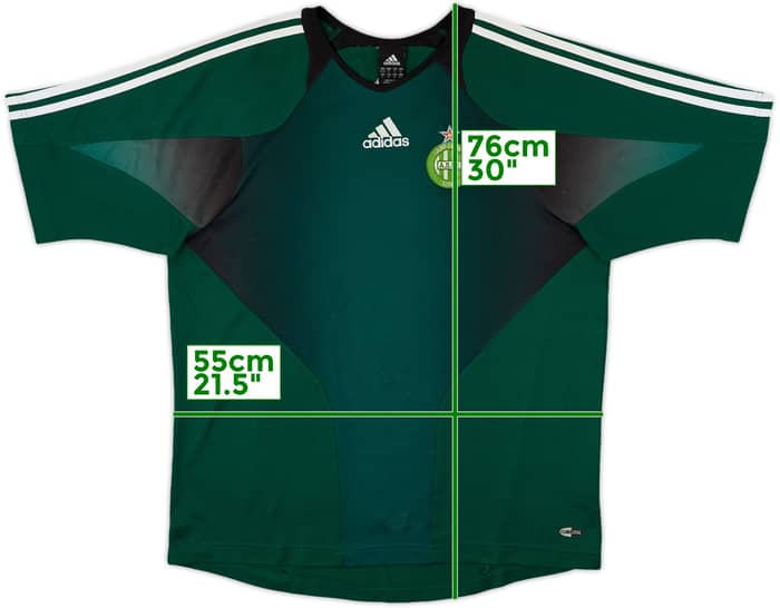 2005-06 Saint Etienne adidas Training Shirt - 6/10 - (M/L)