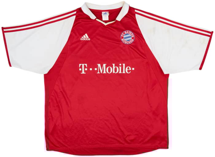 2003-04 Bayern Munich Home Shirt Ballack #13 - 5/10 - (XXL)